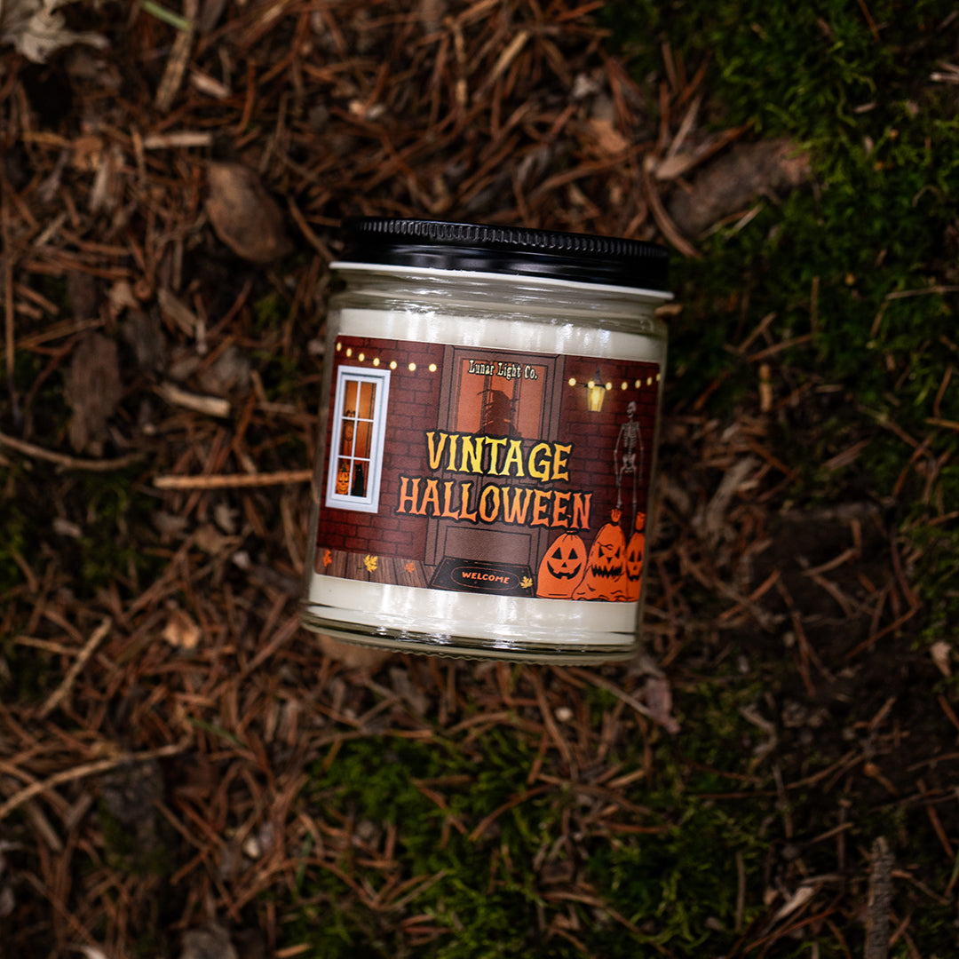 Vintage Halloween - Bonfire + Leaves - *NEW*