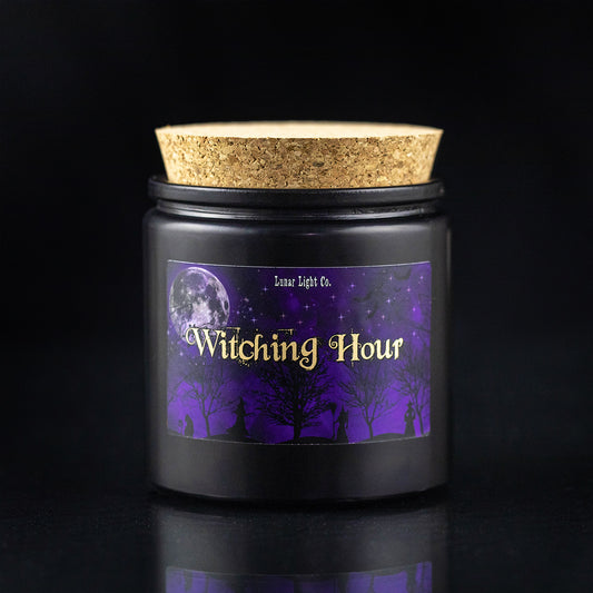 9 OZ CLASSIC JAR!! Witching Hour -  Dried Leaves & Crisp Musk
