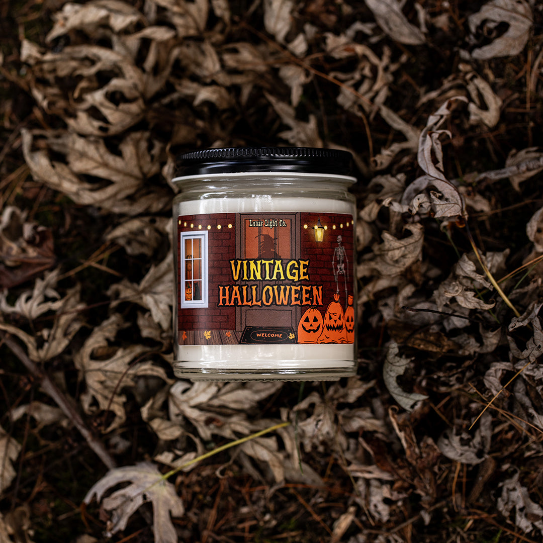 Vintage Halloween - Bonfire + Leaves - *NEW*
