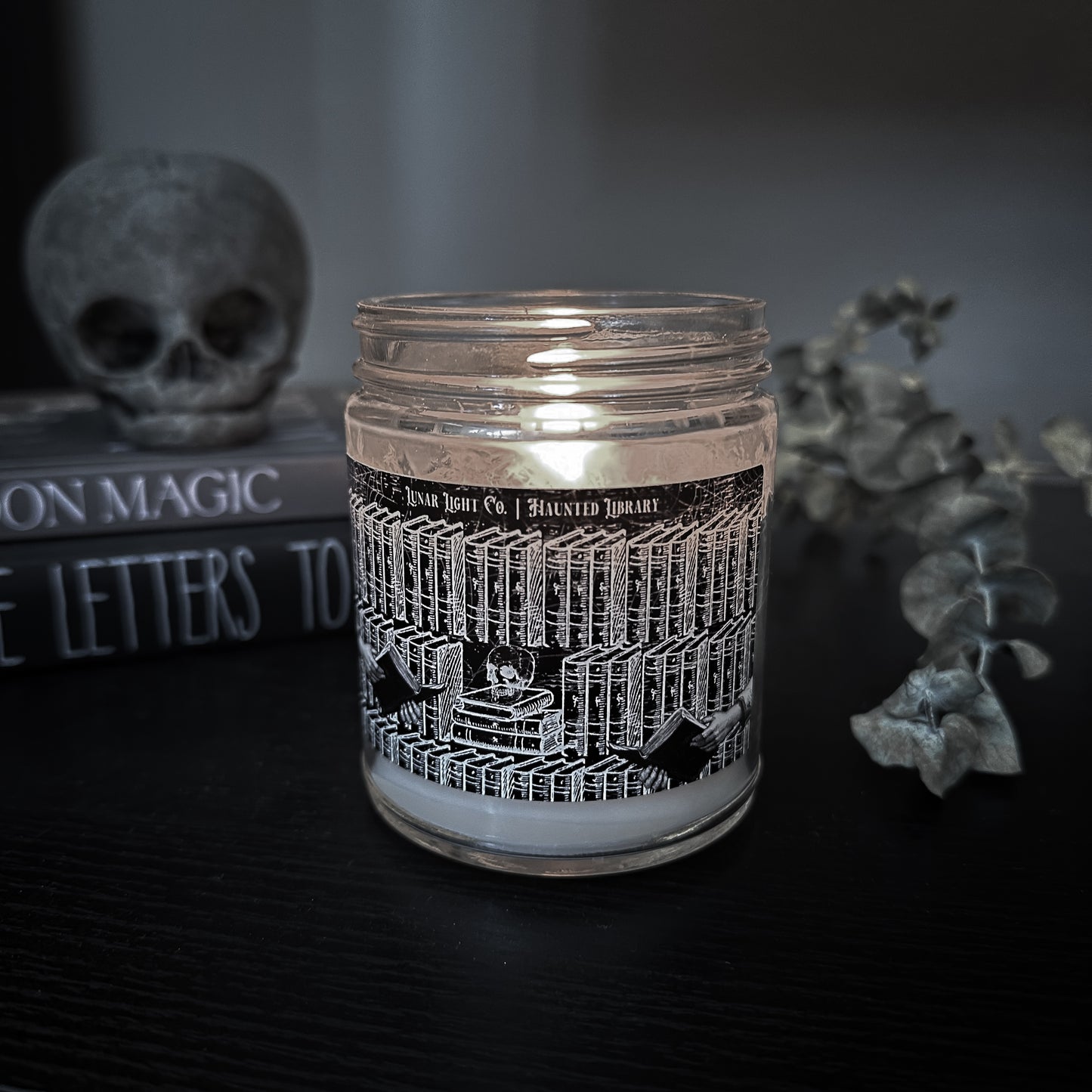 Haunted Library - Ink + Waxed Wood