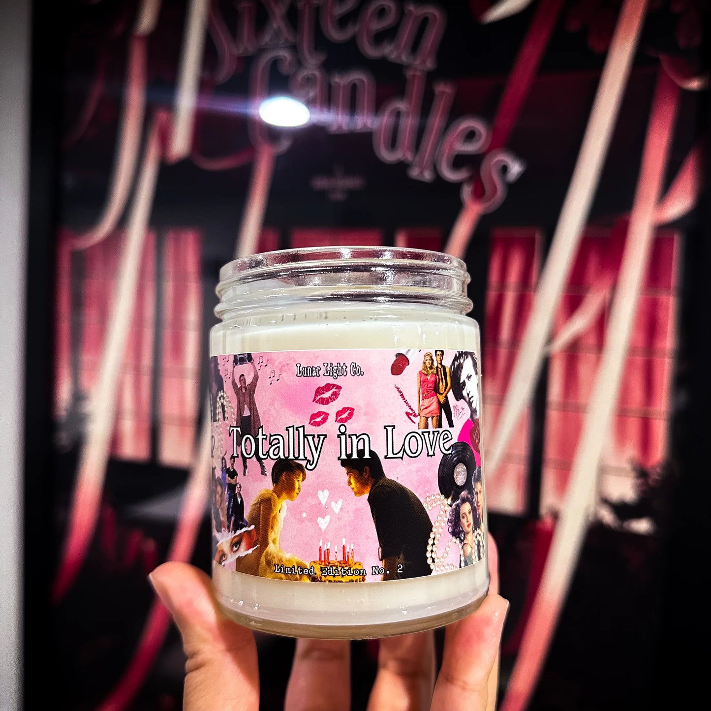 Totally In Love Candle Sixteen Candles