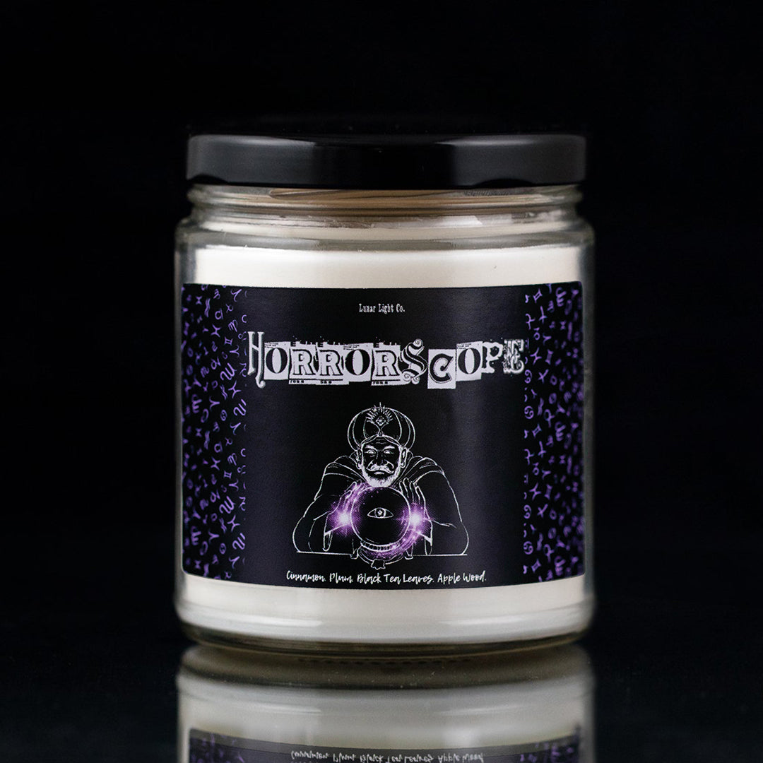 horrorscope candle with fortune teller