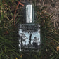 old dutch cemetery perfume bottle on grass