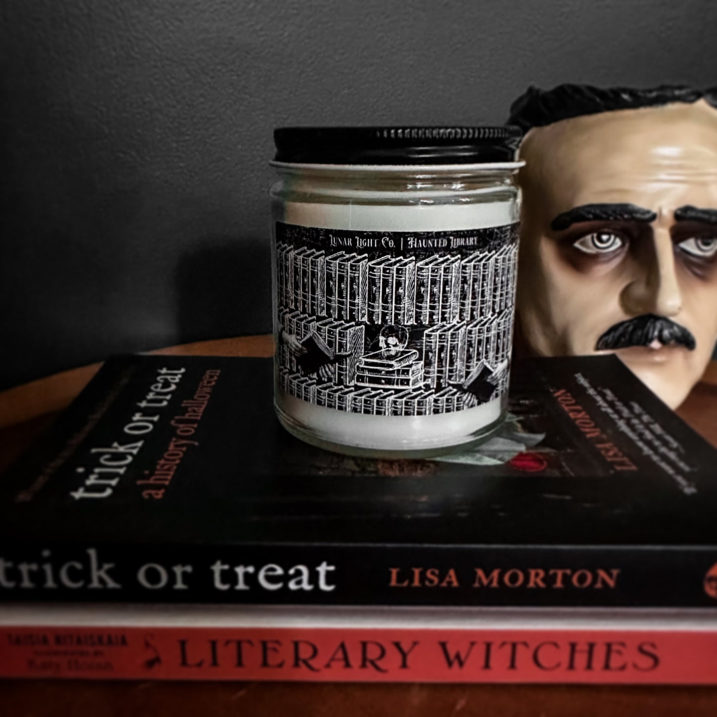 Haunted Library - Ink + Waxed Wood