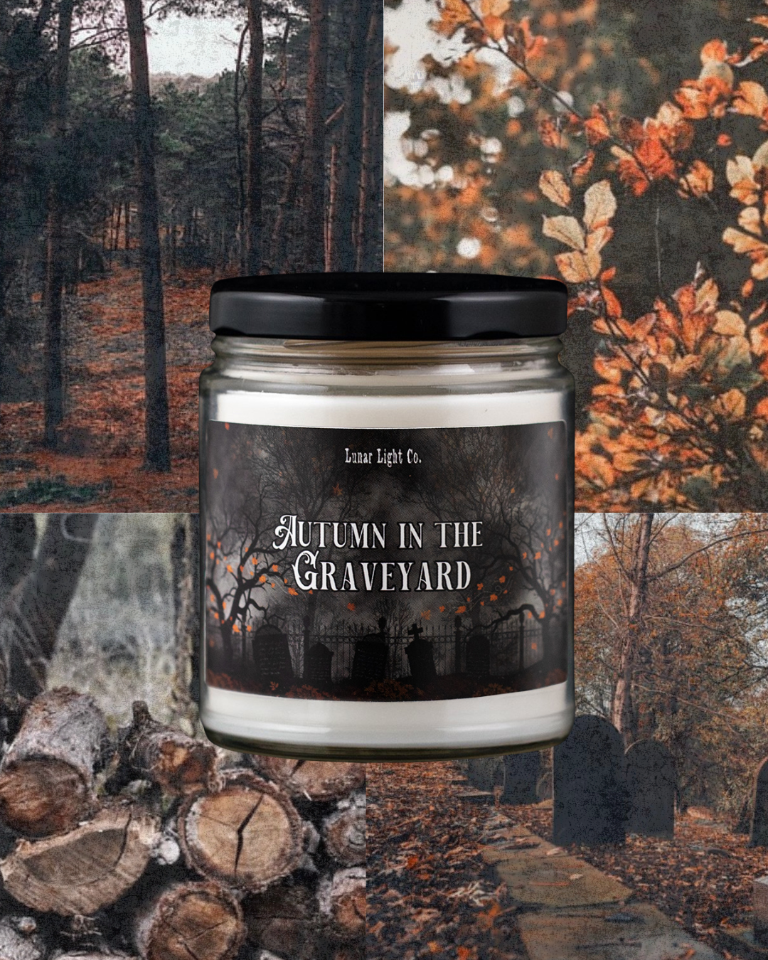 Autumn in the Graveyard - Smoked Woods + Leaves