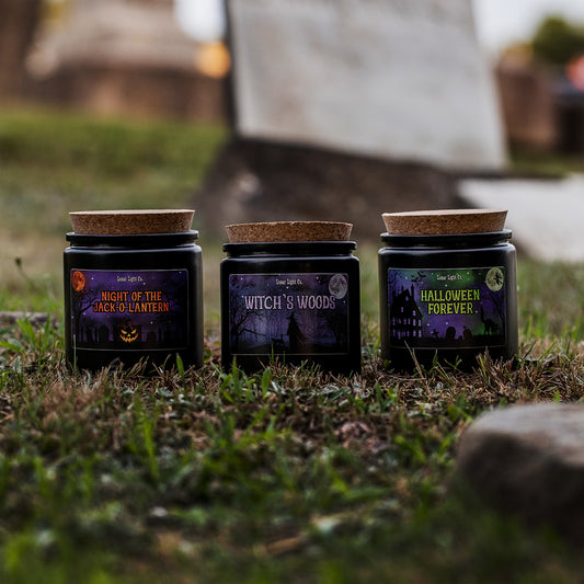 Halloween Large Jar 13 oz Candle - **LIMITED** Ships 2-6 weeks