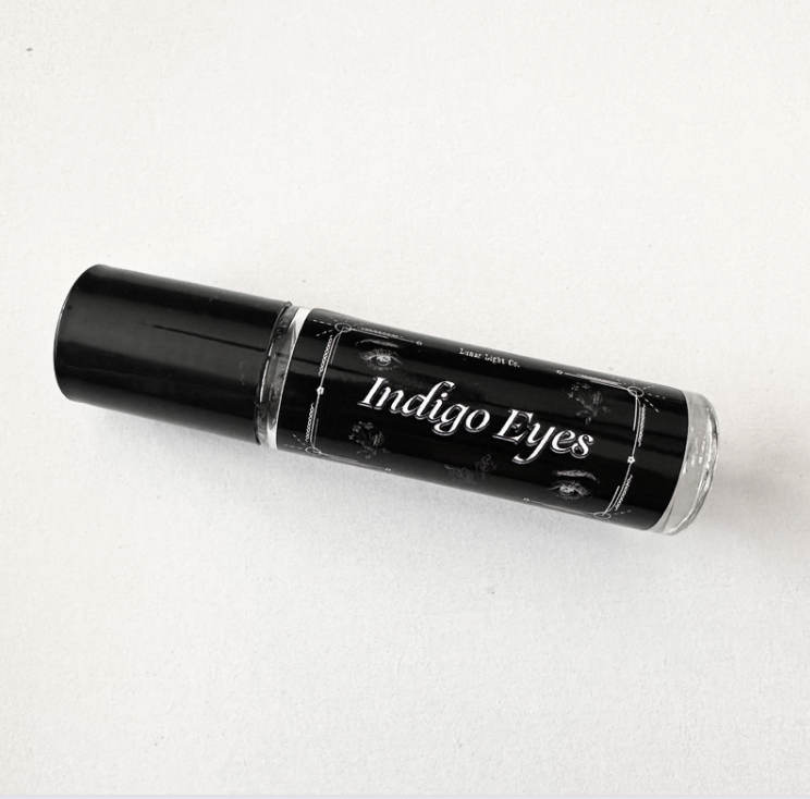 Indigo Eyes Perfume Oil - Iris Flower & Autumn Woods