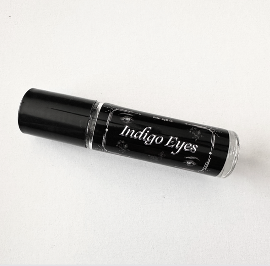 Indigo Eyes Perfume Oil - Iris Flower & Autumn Woods