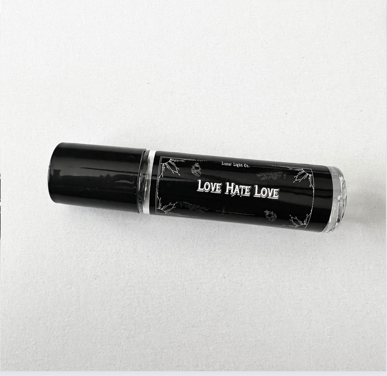 Love Hate Love Perfume Oil - Cherry & Tobacco