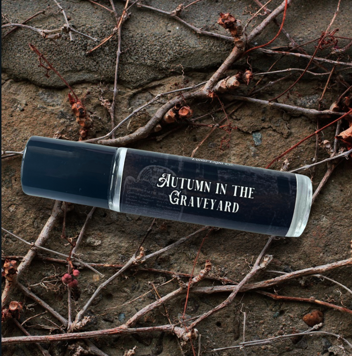 Autumn in the Graveyard Perfume Oil - Smoked Woods & Leaves