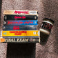classic horror vhs candle with video tapes
