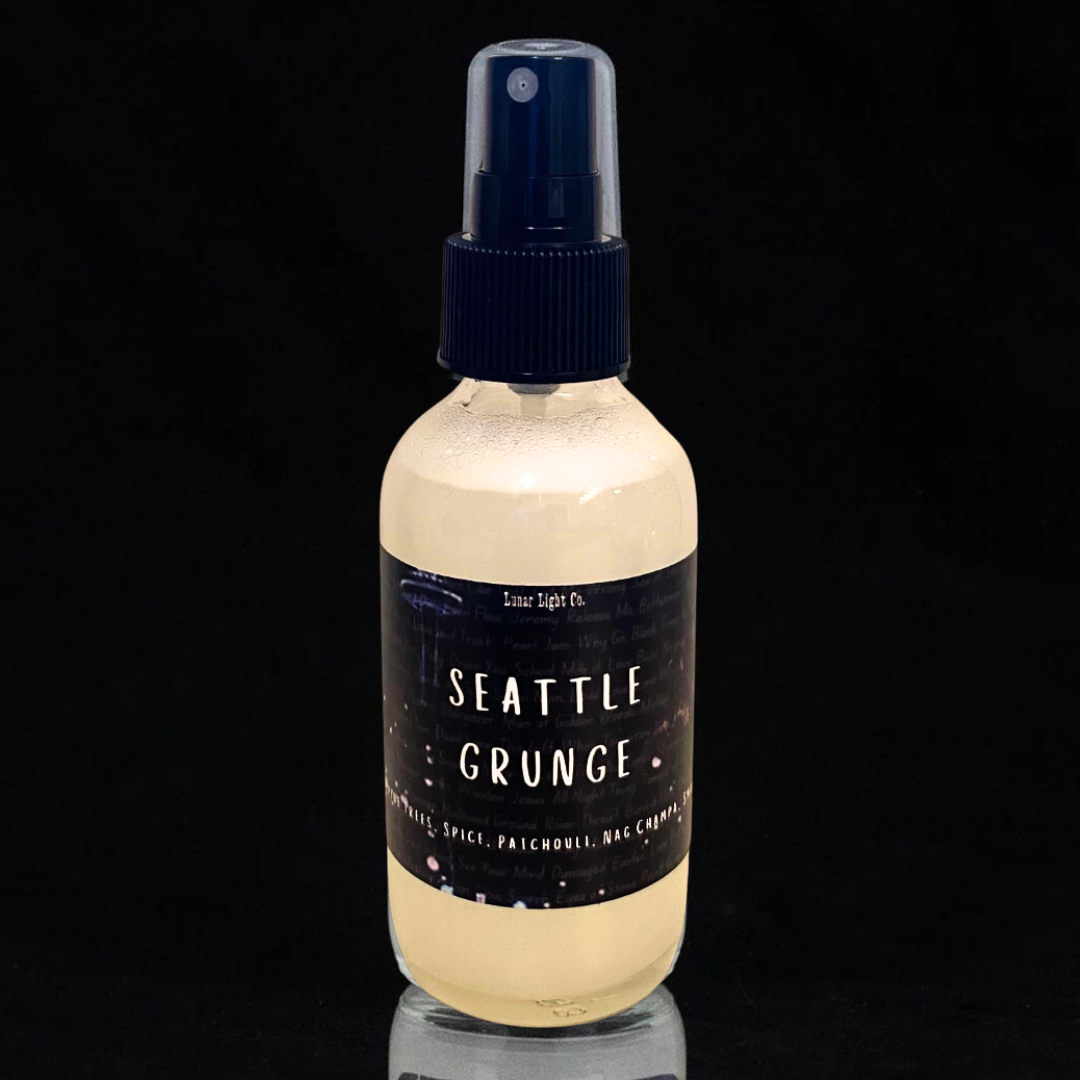 Seattle Grunge Fragrance Mist -  Pine, Tobacco, Incense & Coffee
