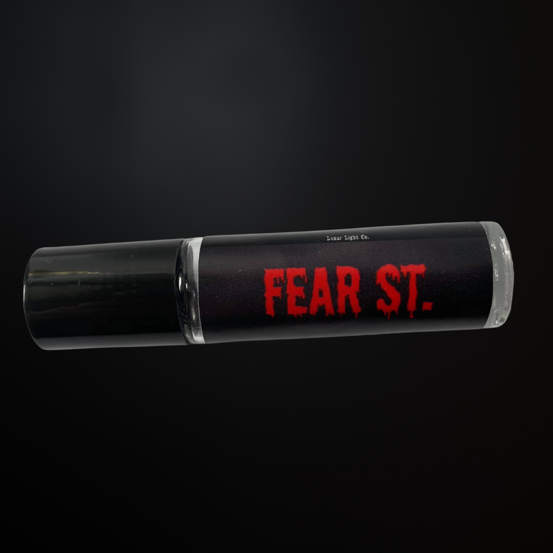 fear street perfume oil, roller bottle