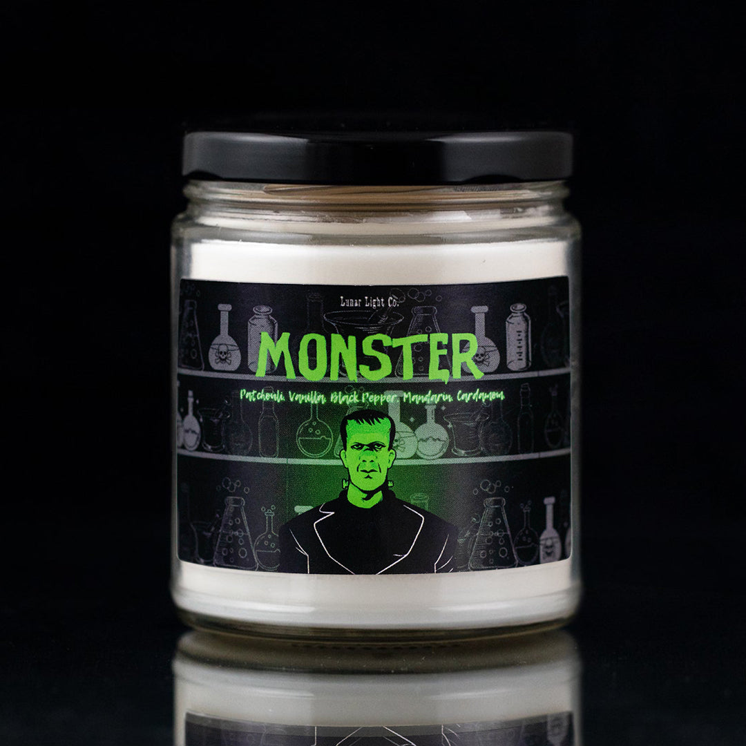 frankensteins monster candle