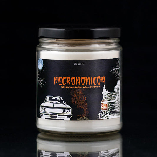 Necronomicon - Leather & Cabin Wood - Evil Dead Inspired - Released March 2021