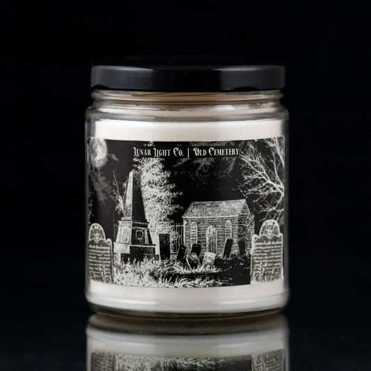 old cemetery candle