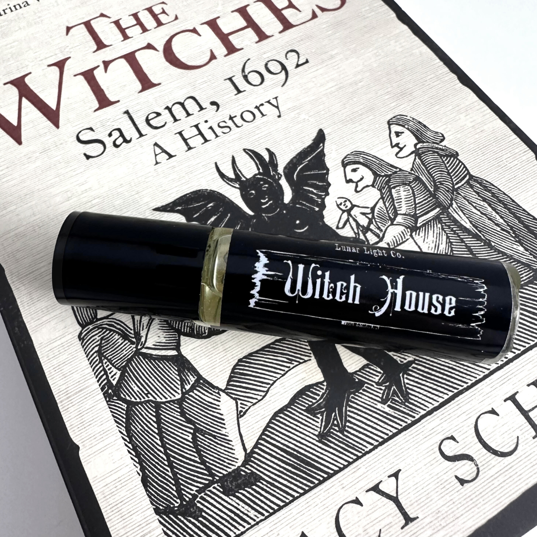 Witch house perfume oil on The witches book