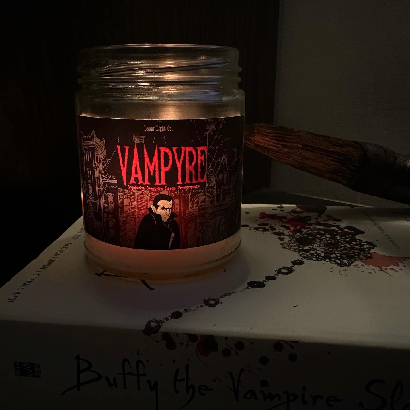 Vampyre Candle on Buffy the Vampire Slayer Book